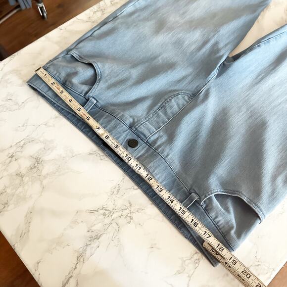 Betabrand Pull-on Straight Leg Blue Jeans Women's Petite Size XXL - Picture 7 of 9